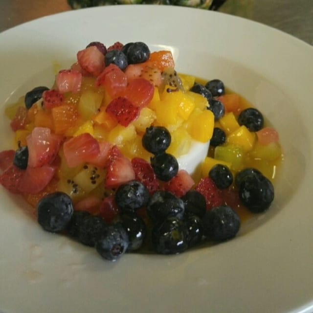 Coconut Panna Cotta (Vegan).