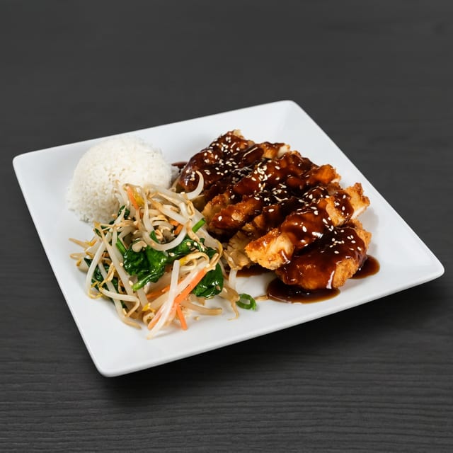Sesame Chicken.