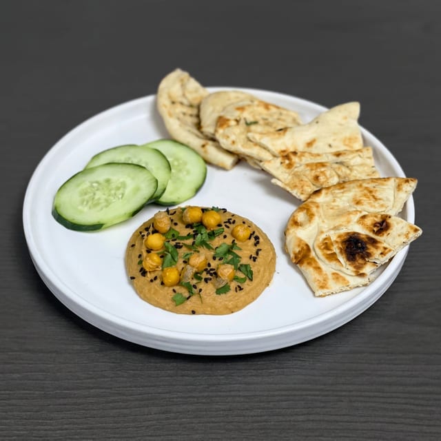 Black Garlic Hummus.
