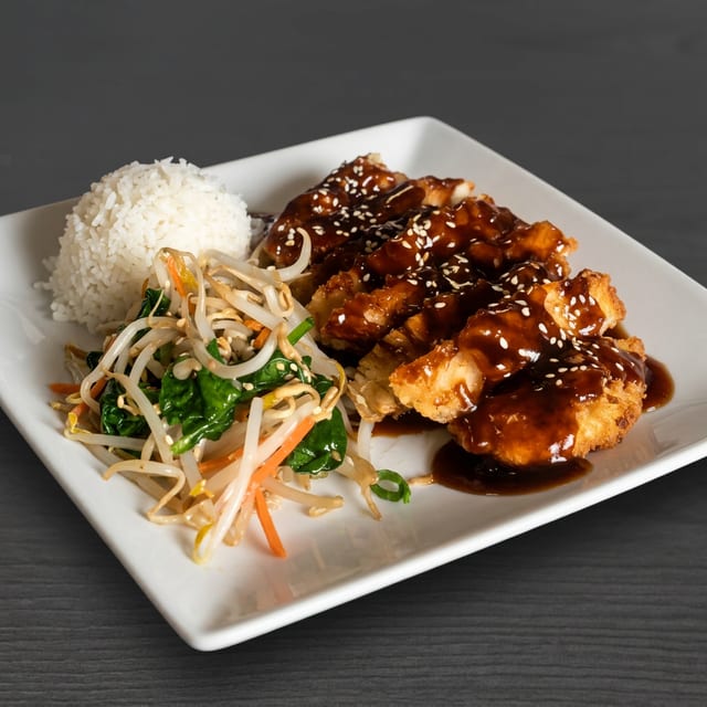 Sesame Chicken.