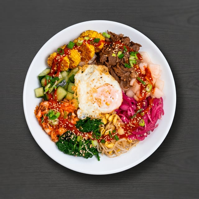 Bibimbap (Korea).